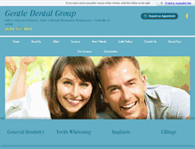 Tablet Screenshot of mygentledentalgroup.com